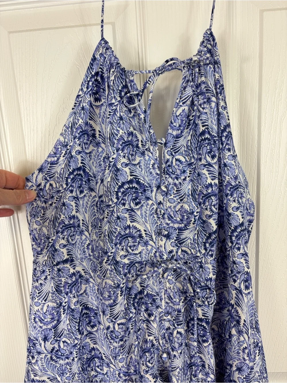 J. Crew collection halter maxi dress dandelion swirl sz 10